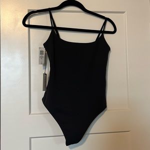 Aritzia black spaghetti strap bodysuit